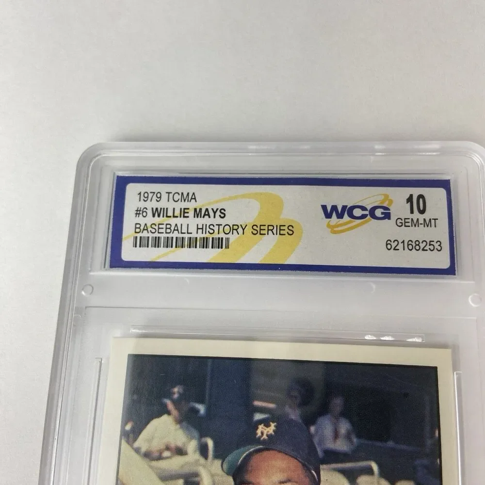 1979 TCMA Willie Mays Baseball History Series Graded WCG 10 Gem-MT